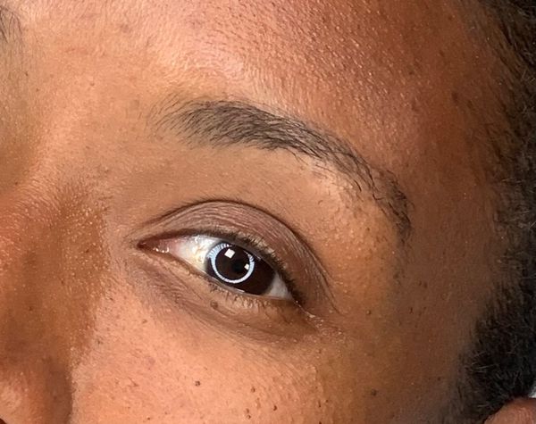 Ombré powder brow avant
